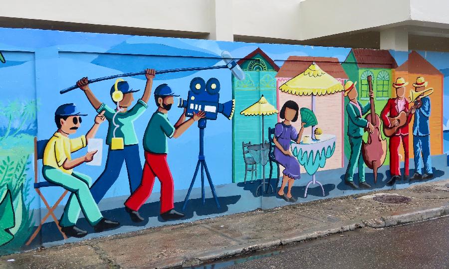 Street Art in Puerto Plata's Historic District