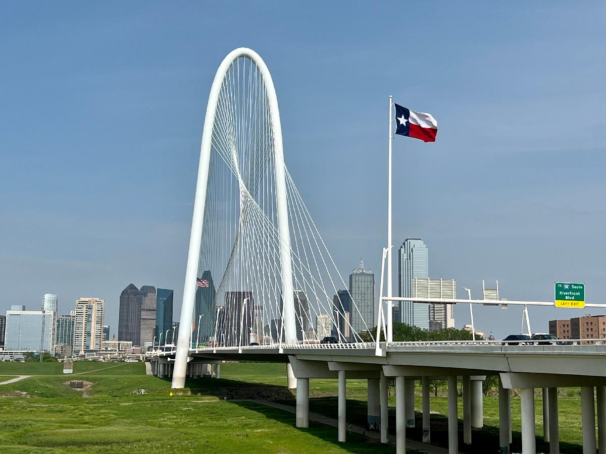 Dallas' Award Winning Margaret Hunt Hill Bridge
