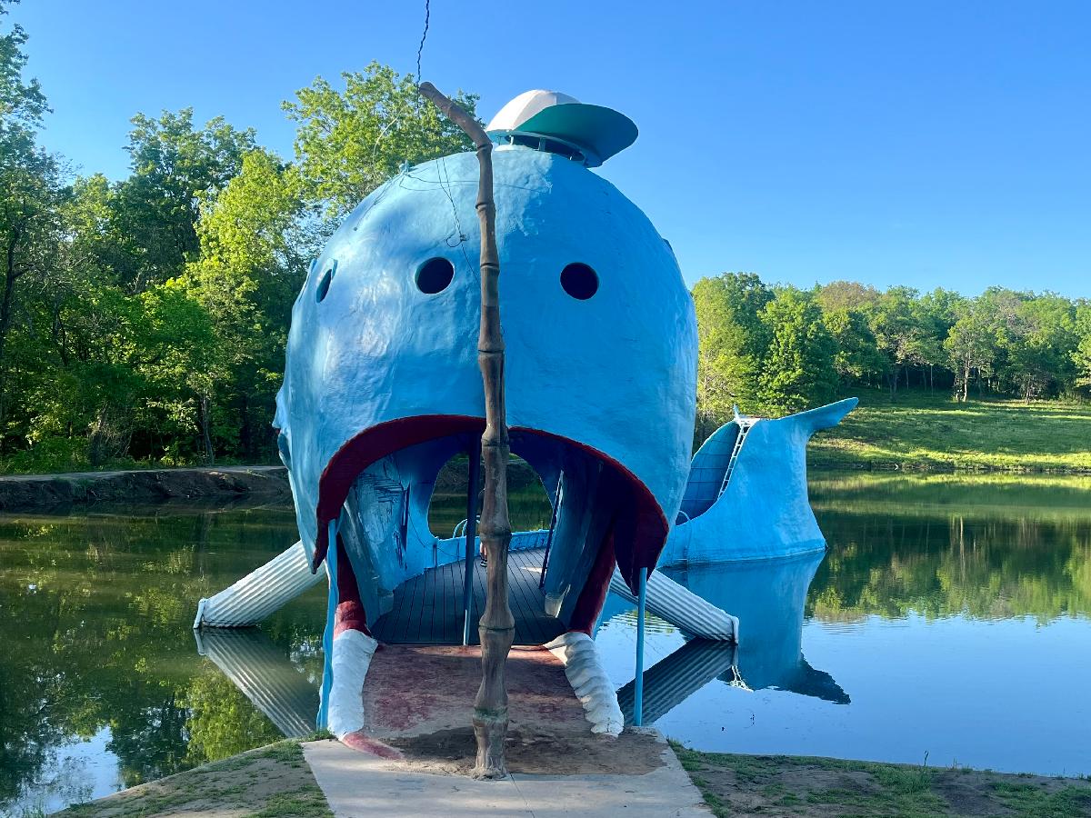 A Route 66 Must See: The Blue Whale of Catoosa