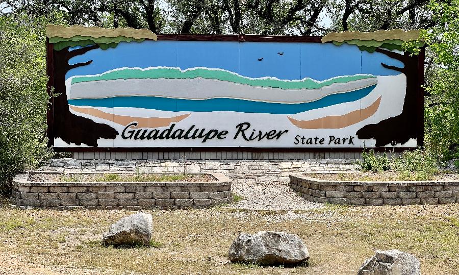 Entering Guadalupe River State Park