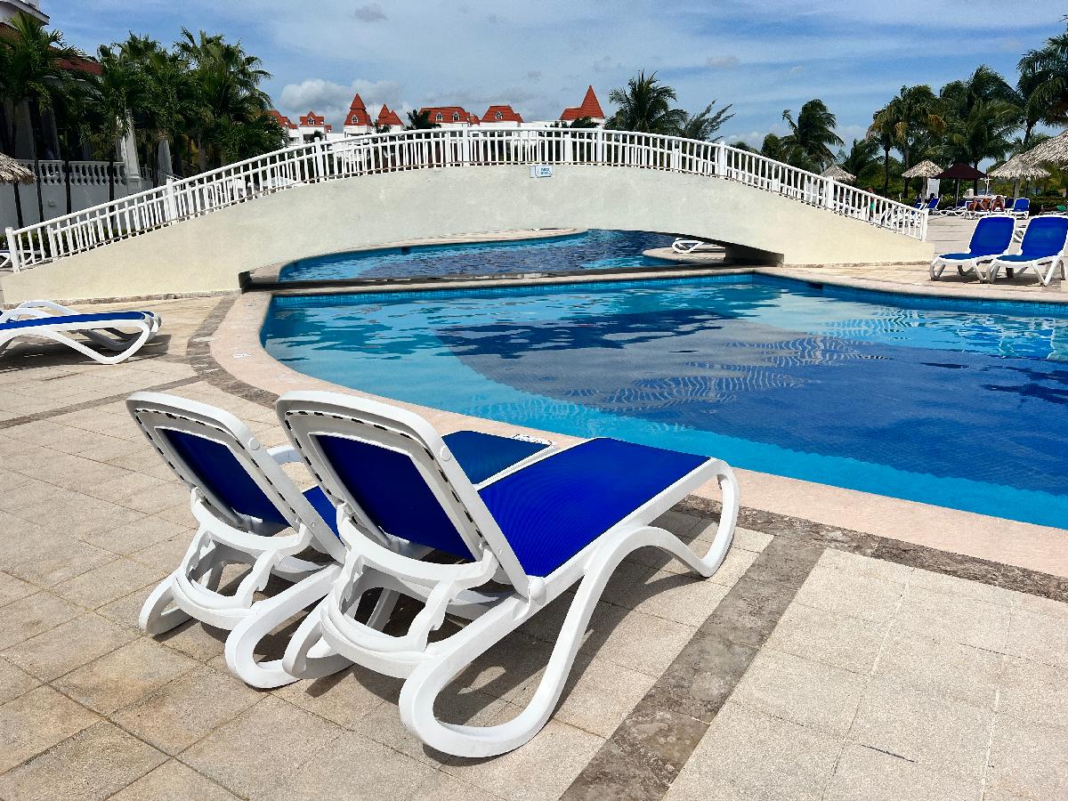 Lounge Poolside at Jamaica's Bahia Principe Resorts