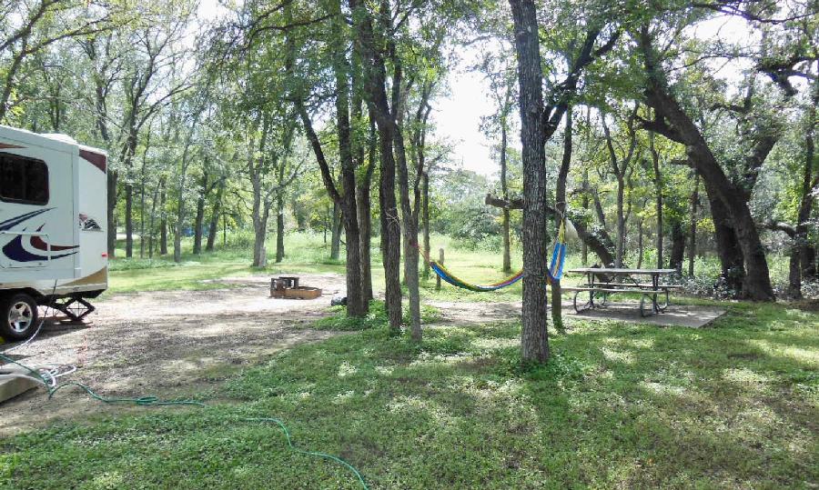View of Picnic Area at Campsite 7