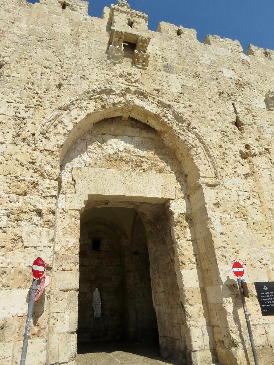 Entering the Walled City of Jerusalem
