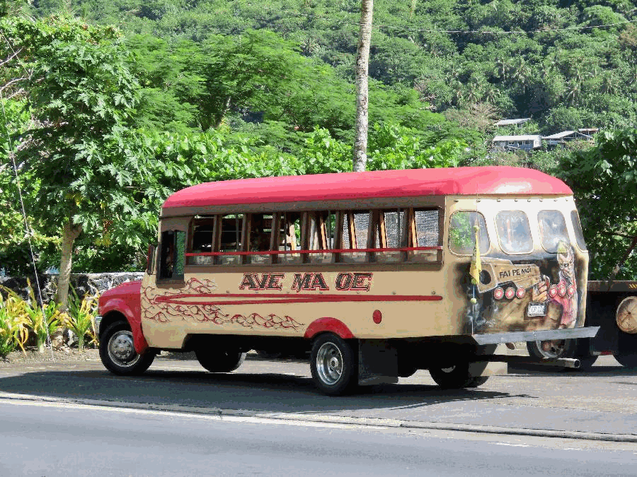 From Pago Pago to American Samoa National Park by Bus
