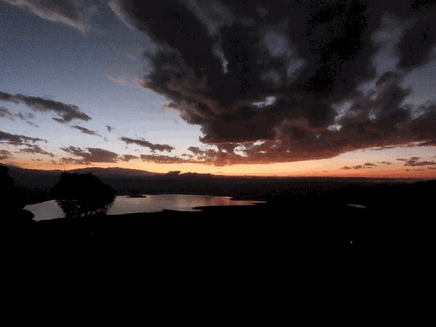 Sunrise over the Ngorongoro Crater