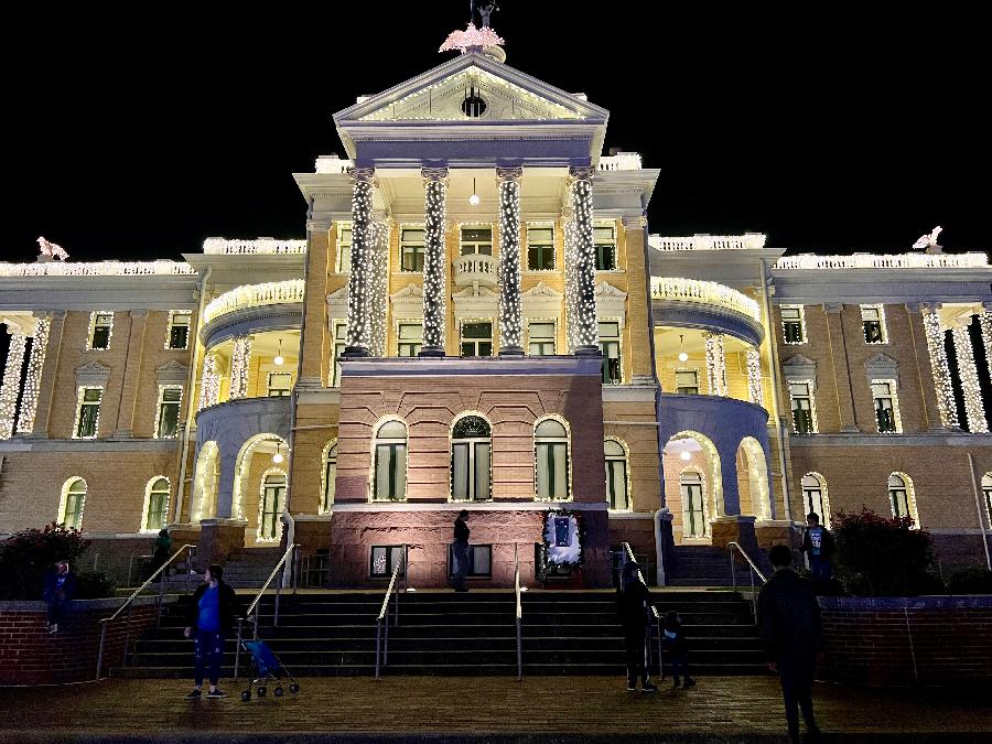 Old Harrison County Courthouse Wonderland of Lights