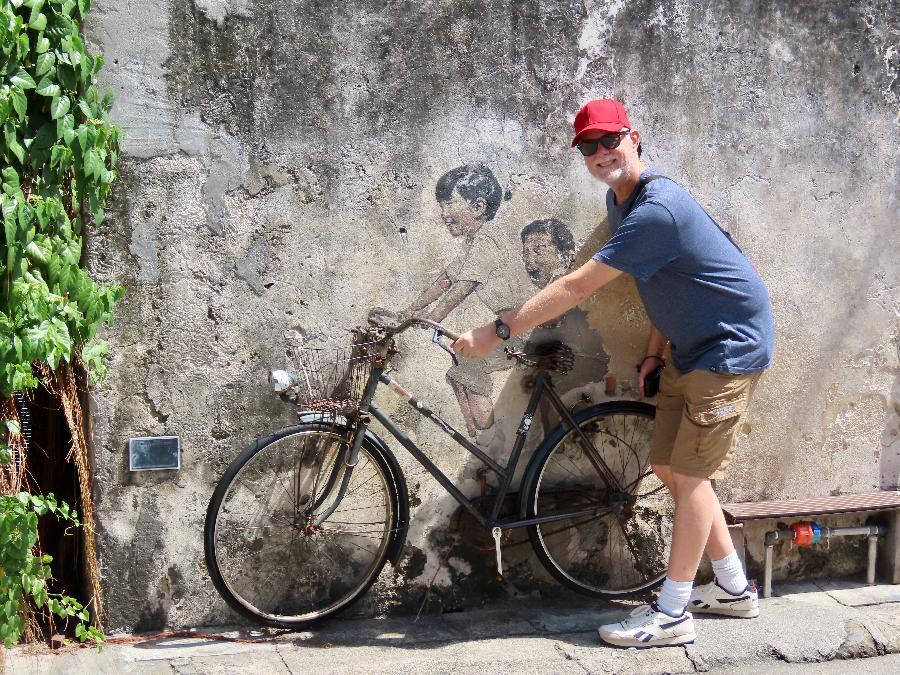 Joining In on the Fun Bicycle Ride in Penang