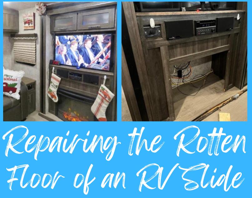 Repairing the Rotten Floor of an RV Slide