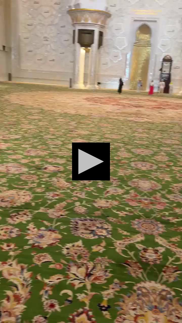 Grand Mosque: Gazing in Awe at Carpet and Chandeliers