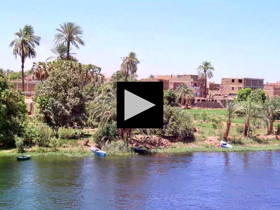 Restful Afternoon as Sights of the Nile River Pass By