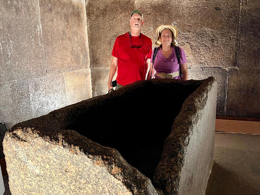 Inside the Pyramid of Khufu (Cheops)