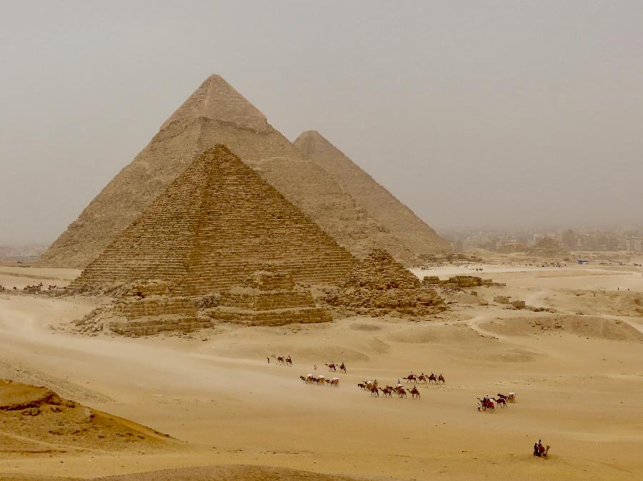 The Giza Pyramids, One of Our Bucket List Destinations