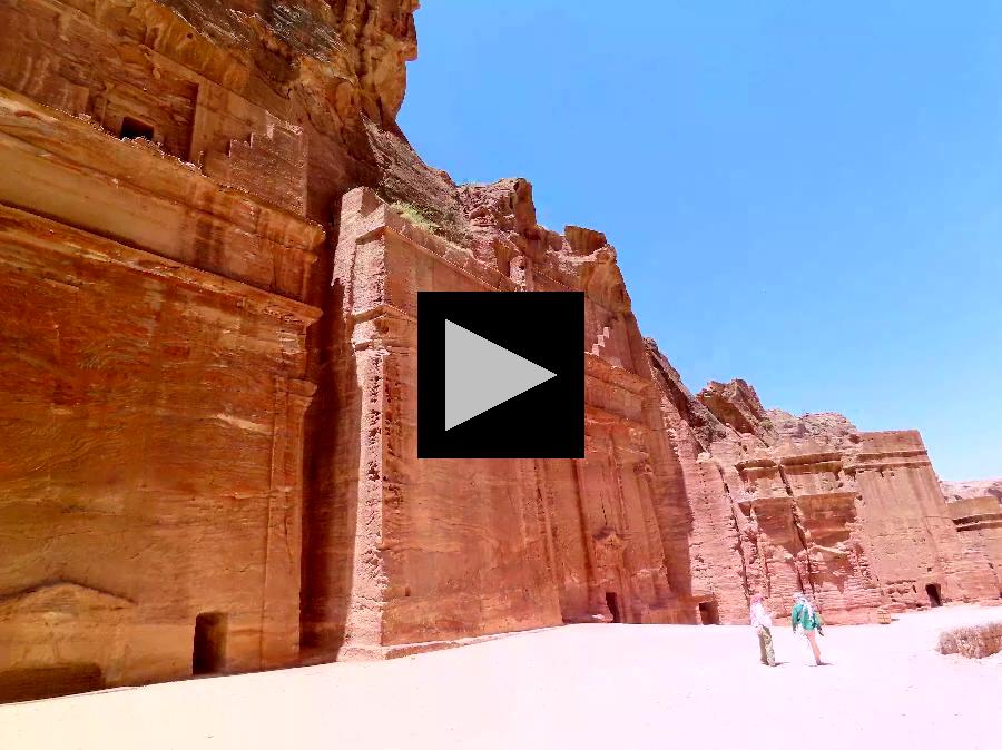 Climbing Stairs to Ed-Deir (Petra's Monastery)