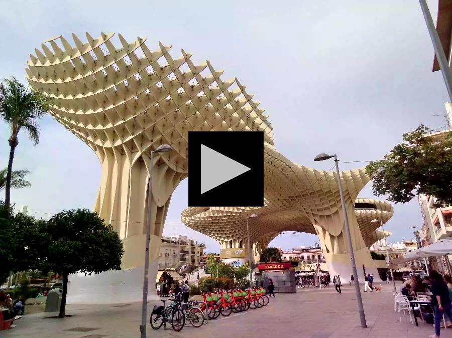 Explore the "Mushrooms" in Seville, Spain