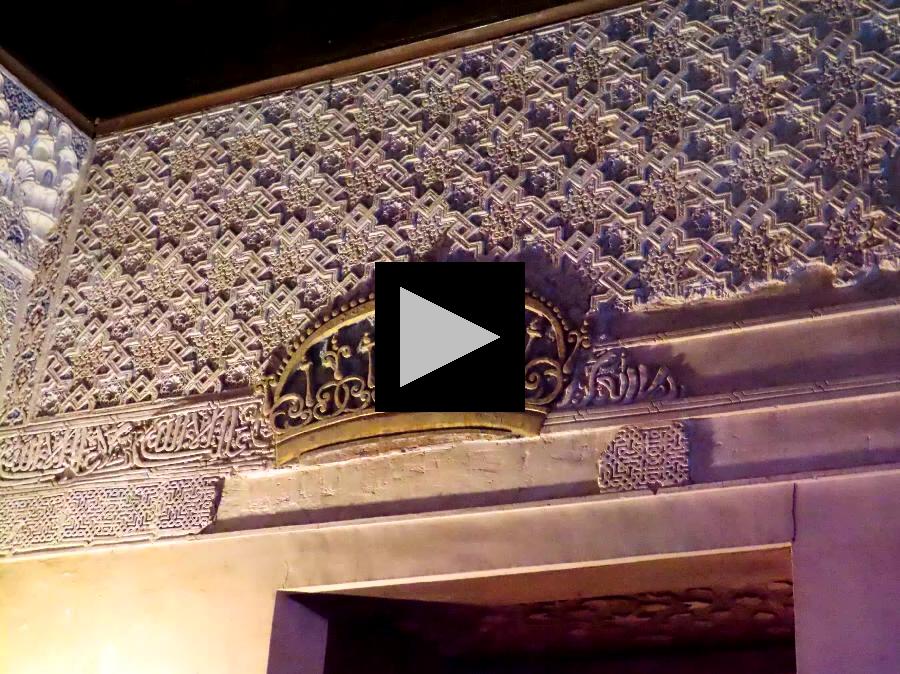 Colors, Textures and Designs in Alhambra's Nasrid Palaces  