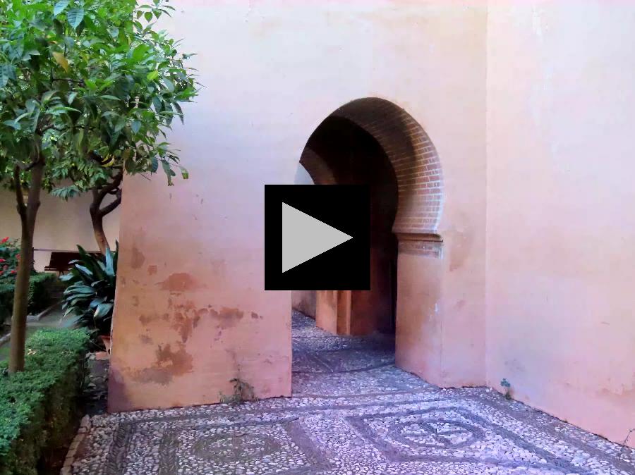 Views from Mexuar: Nasrid Mausoleum and Palaces