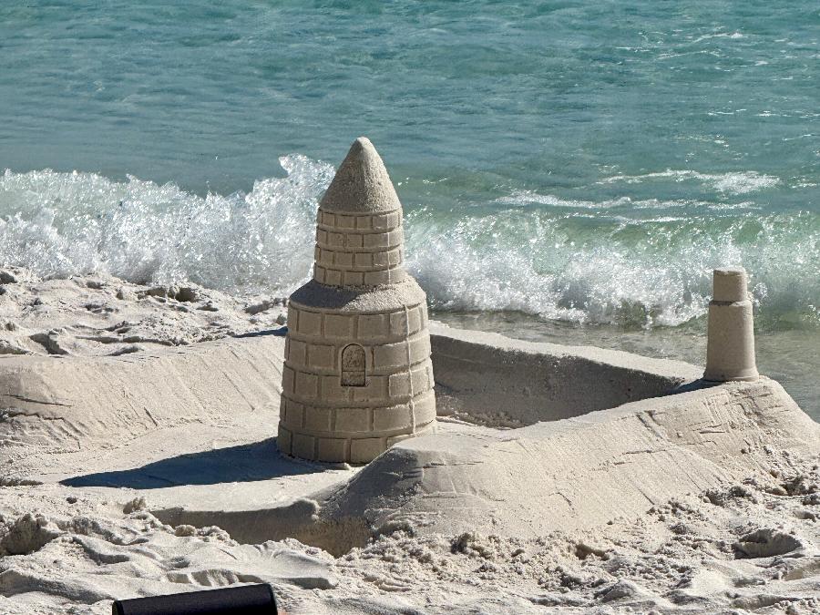 Search for Sand Castles on the Emerald Coast