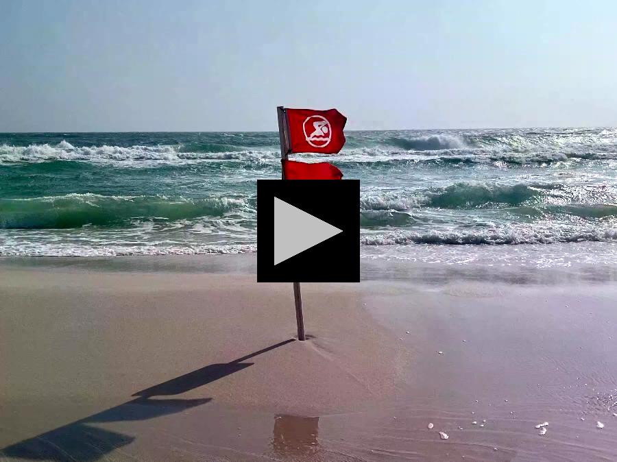Double Red Flag Day in Panama City Beach