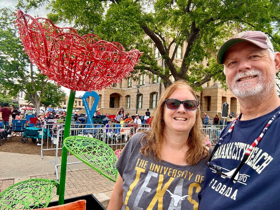 Georgetown, Texas: April Red Poppy Festival