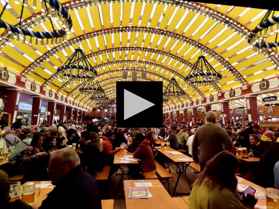Enjoying Beer Tents at Munich's Oktoberfest