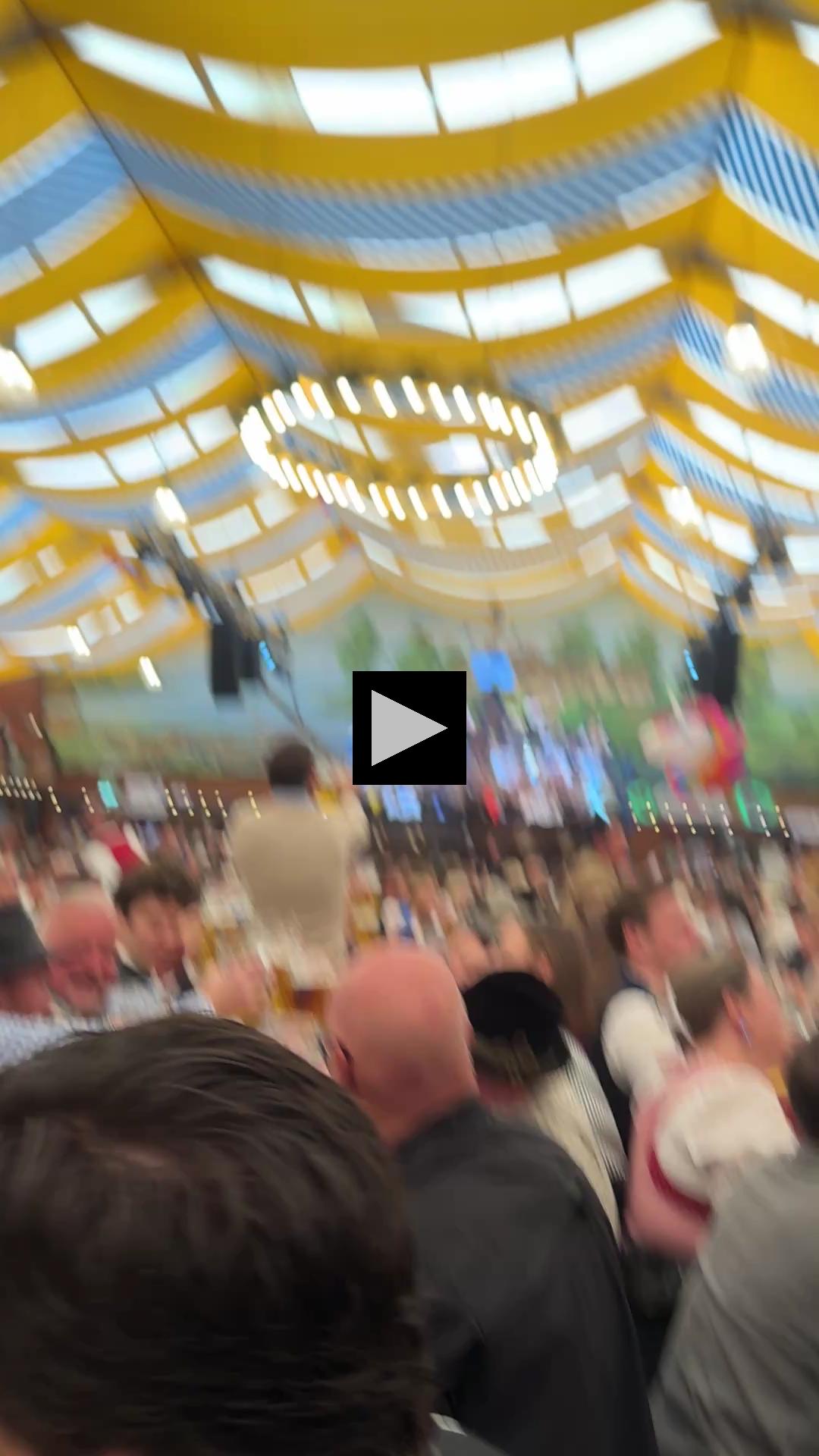Prost: Traditional Toast at Oktoberfest!