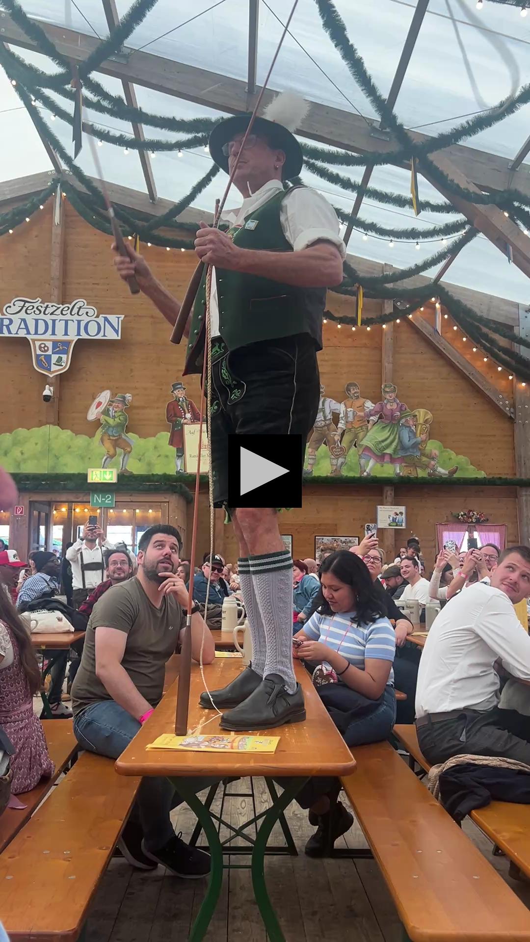 Crack that Whip at Oide Wiesn