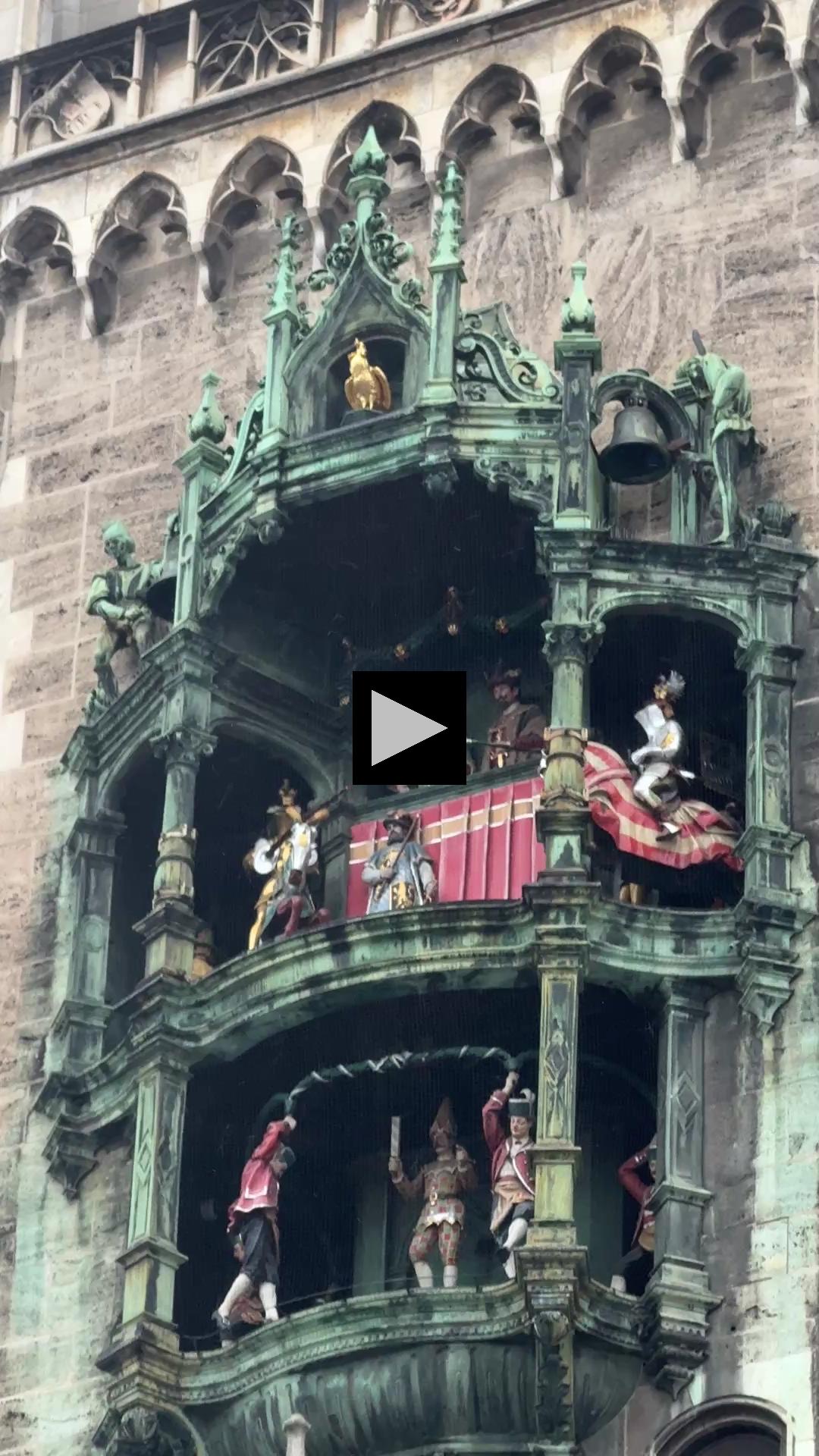 Don't Miss Gathering at Munich's Glockenspiel 