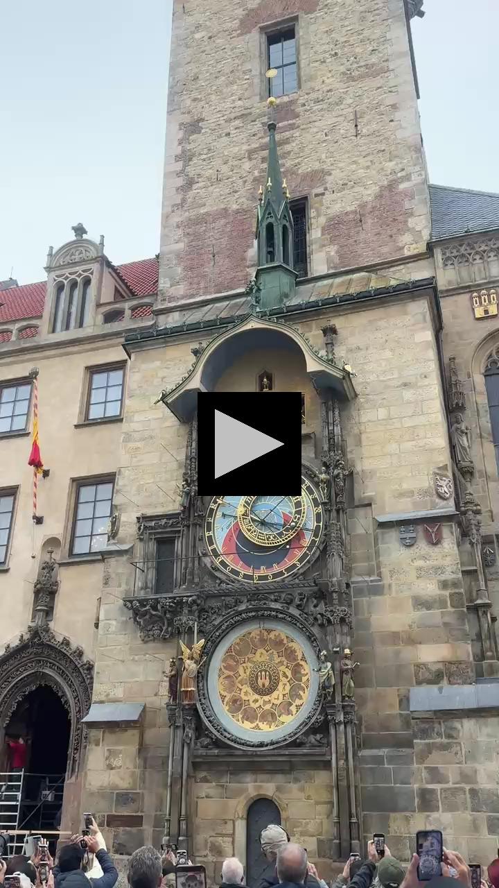 Parade of the Apostles on Prague's Astronomical Clock