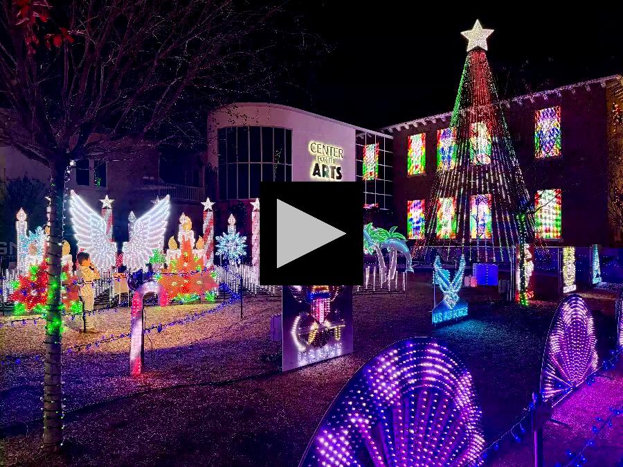 Merry Christmas Light Show Courtesy of the Price Family