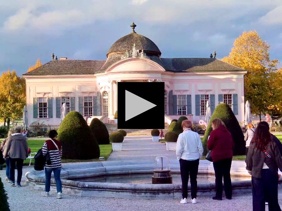 Afternoon Stroll Through Melk Abbey Park
