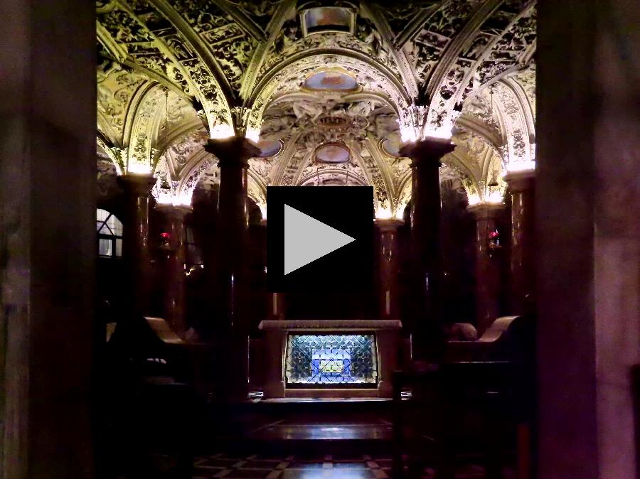 Admire Crypt in Jemale Chapel of Milan's Duomo