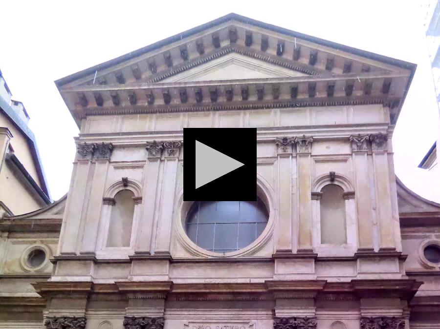 Madonna with Child in Milan's Church of Santa Maria