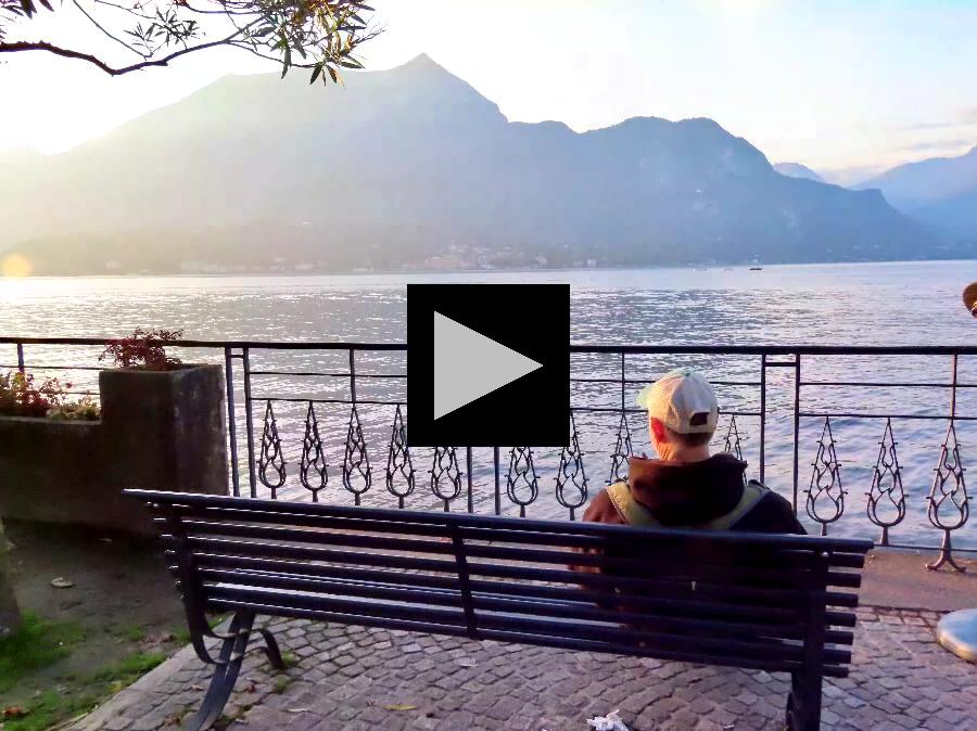 Evening Stroll along Lake Como Promenade