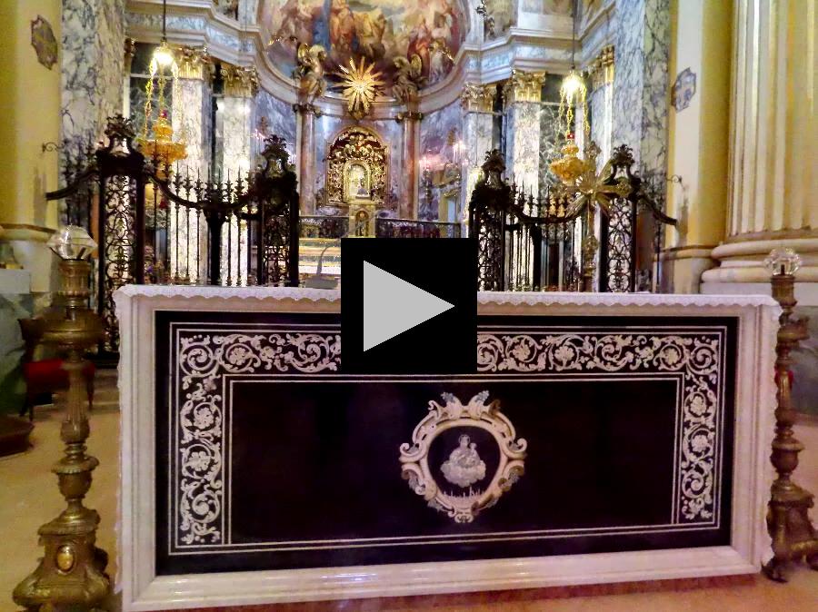 Beautiful Interior of Sanctuary of the Madonna of San Luca