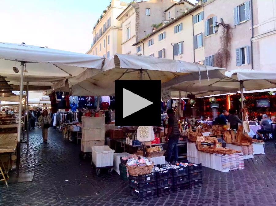 Shop 'Til You Drop at Campo De' Fiori Market