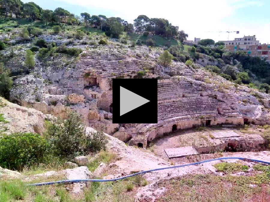 Imagine Man vs. Beast at Cagliari's Roman Amphitheater 