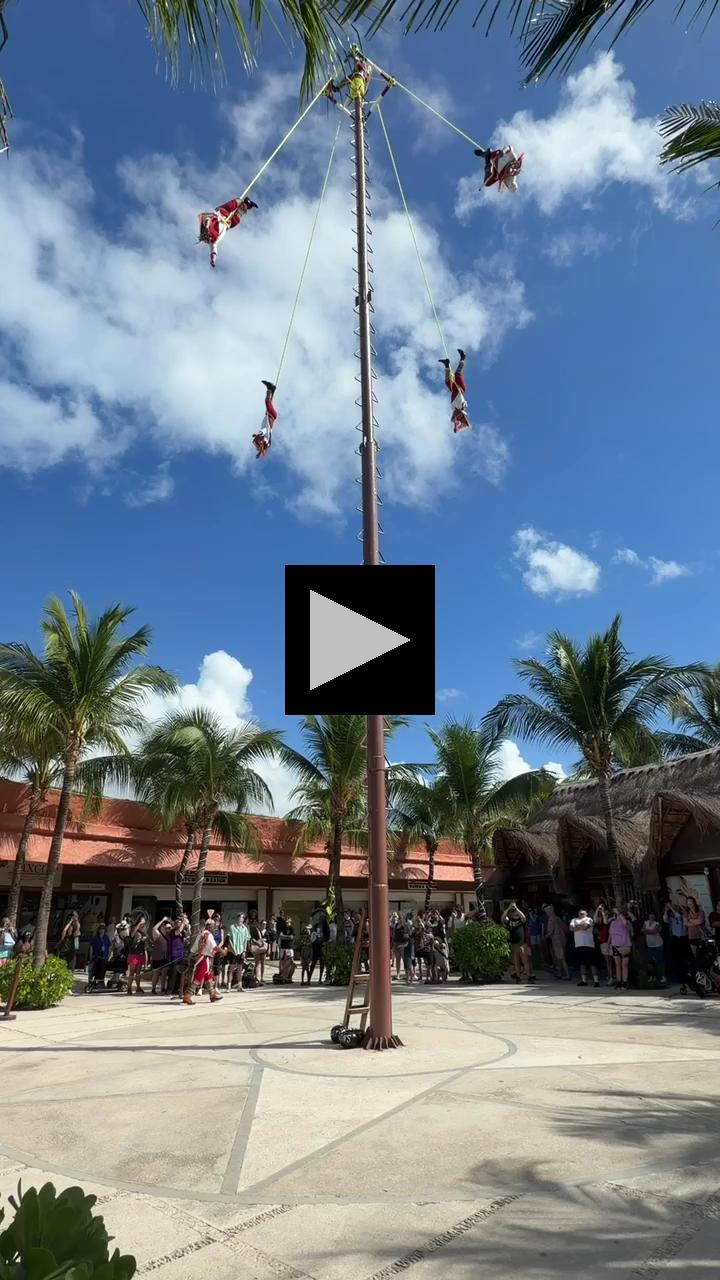 Dance of the Flyers at Puerto Costa Maya