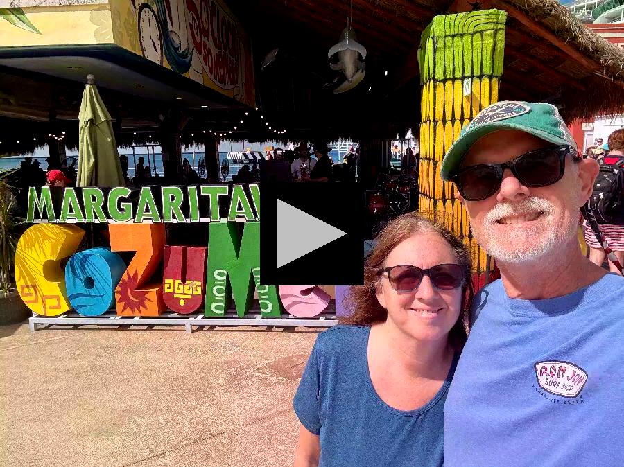 Shenanigans at Margaritaville in Cozumel, Mexico