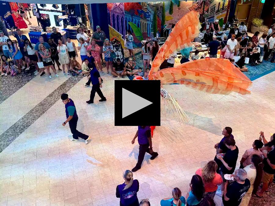 Floats and Dancers are the Highlight of Ocean Odyssey