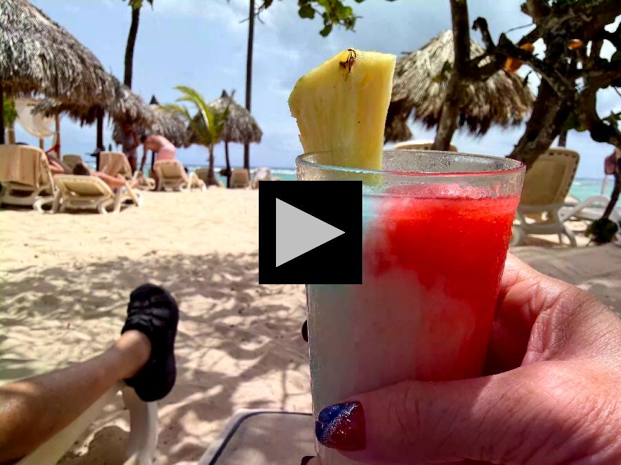 Enjoy Frozen Adult Beverage Concoctions in Punta Cana