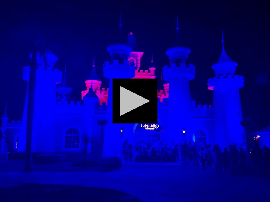 Bahia Principe Escape Legend All Lit Up in Lights!