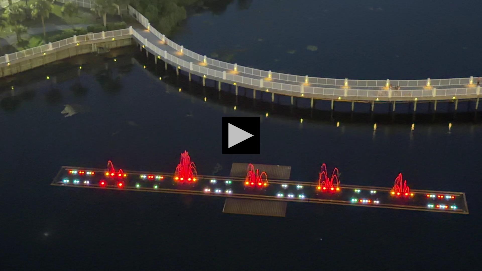 "Surfin' USA" on the Boardwalk at Laketown Wharf 