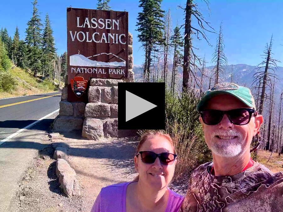 Lassen Volcanic Scenic Highway from Southwest Park Entrance