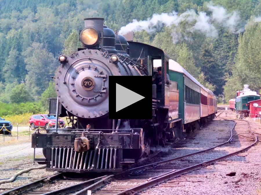 Imagine Riding Aboard a Steam Train 100 Years Ago!