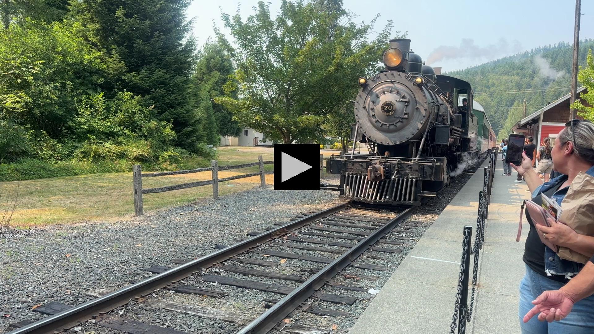 Mount Ranier Scenic Railroad: Prepare for Boarding!