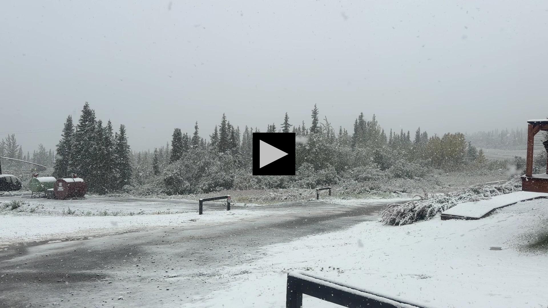 Unexpected Weather Conditions Near Sheep Mountain Lodge