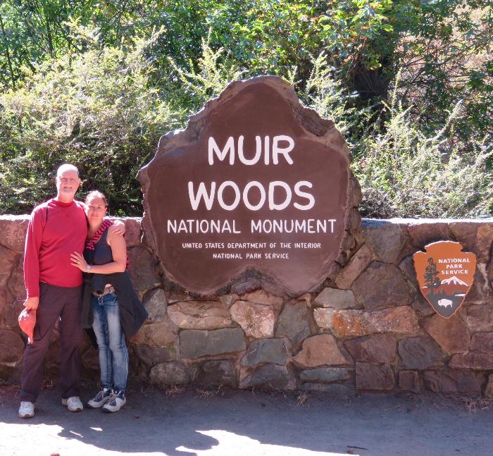Entering Muir Woods National Monument