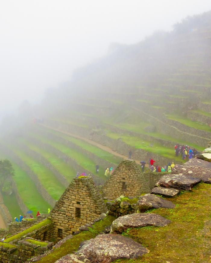 Looking Toward the Agricultural Sector of Machu Picchu