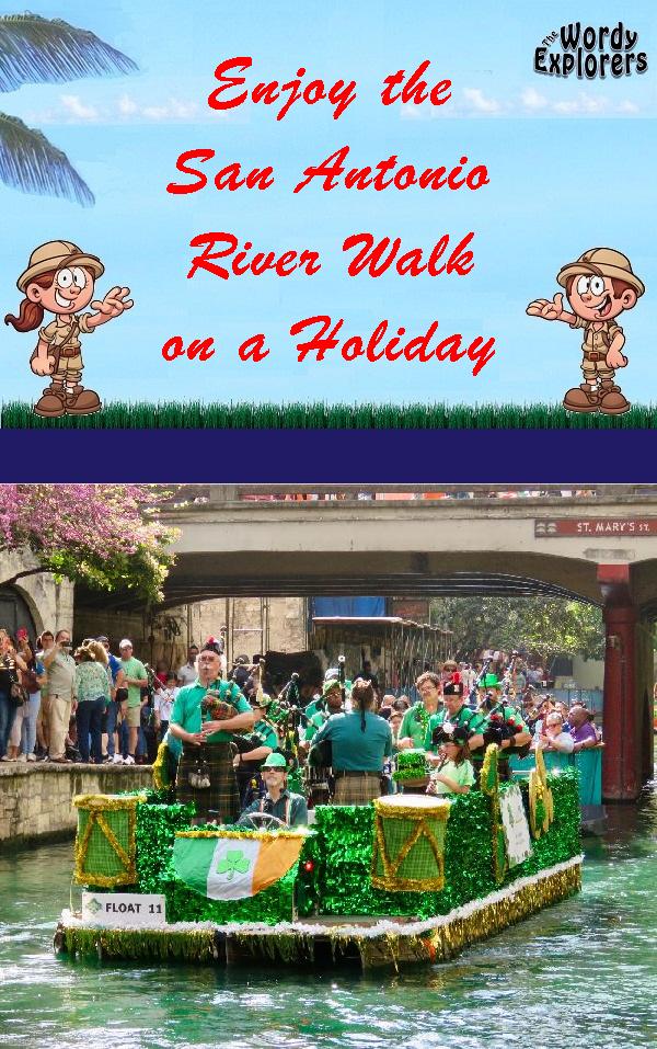 Enjoy the San Antonio River Walk on a Holiday