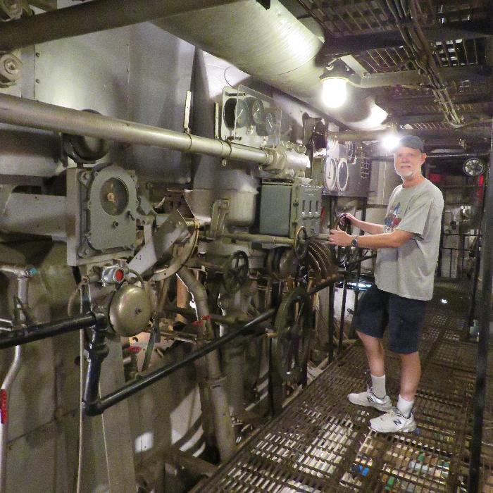 Engine Room on USS Texas
